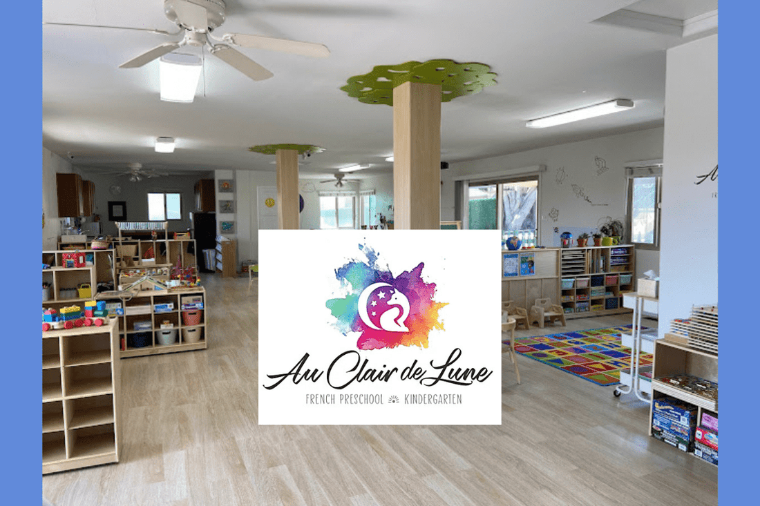 Bookfair at Au Clair de Lune Preschool - Clotilde French Bookstore