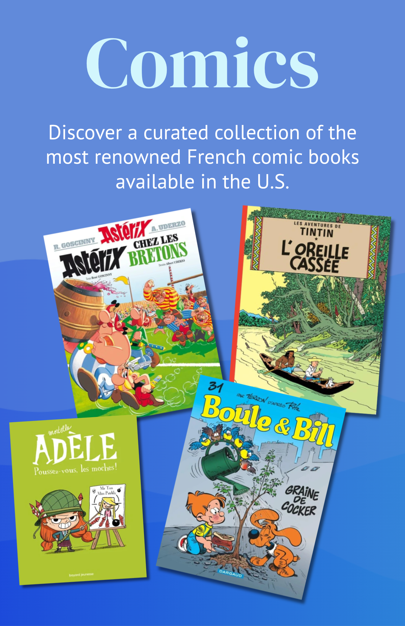 Comics / Bandes dessinées – Clotilde French Bookstore