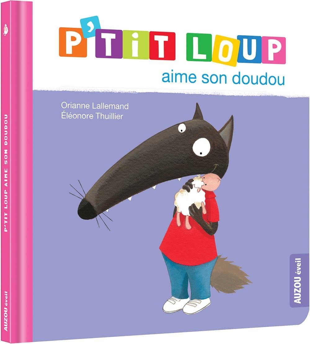P'tit loup aime son doudou - Book - Clotilde French Bookstore