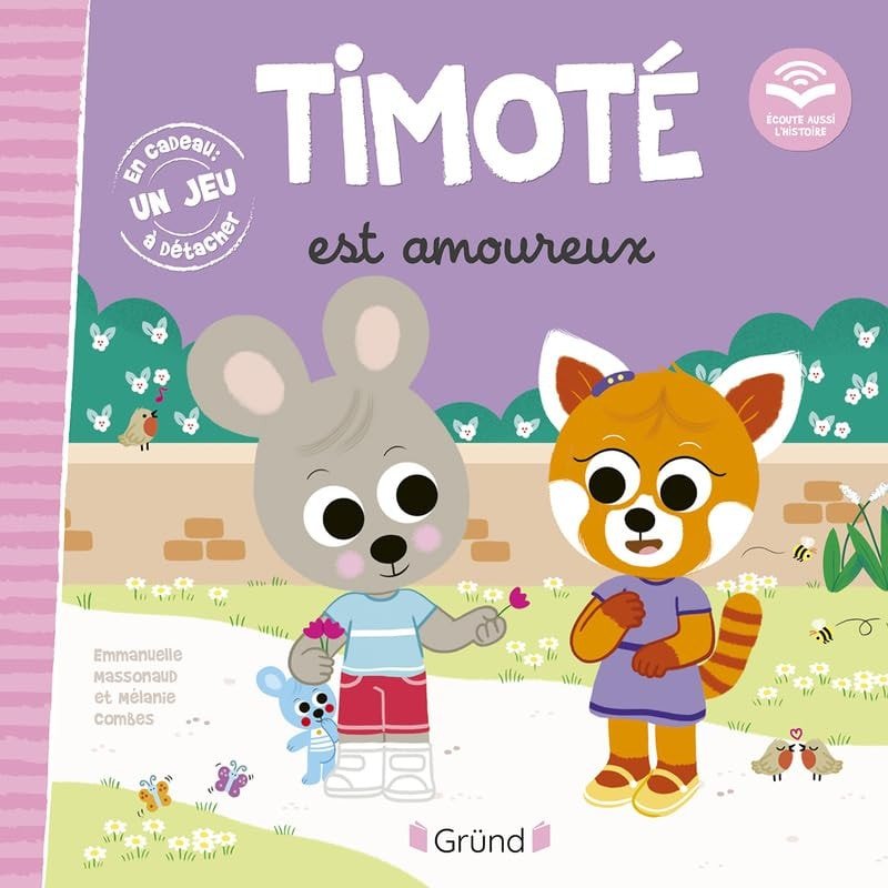 Timoté est amoureux Avec 1 jeu à détacher - Book - Clotilde French Bookstore