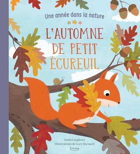 L'automne de Petit écureuil - Book - Clotilde French Bookstore