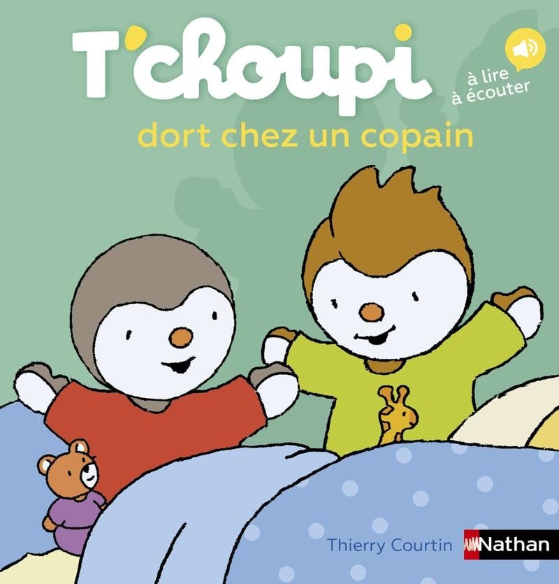 T'choupi dort chez un copain - Book - Clotilde French Bookstore