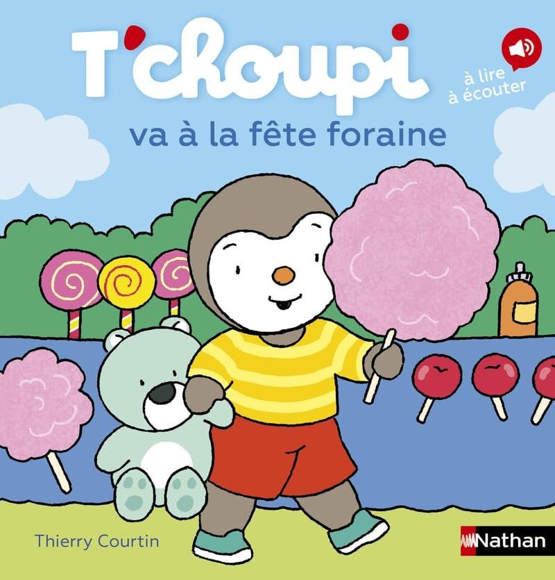 T'choupi va à la fête foraine - Book - Clotilde French Bookstore