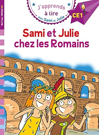 Sami et Julie CE1 - Sami et Julie chez les Romains - Book - Clotilde French Bookstore