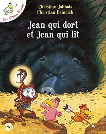 Les p’tites poules - Jean qui dort et Jean qui lit - Book - Clotilde French Bookstore