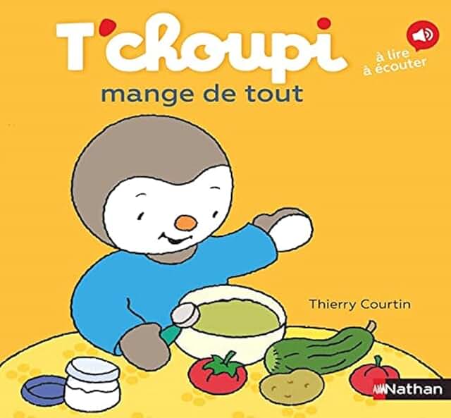T’choupi mange de tout
