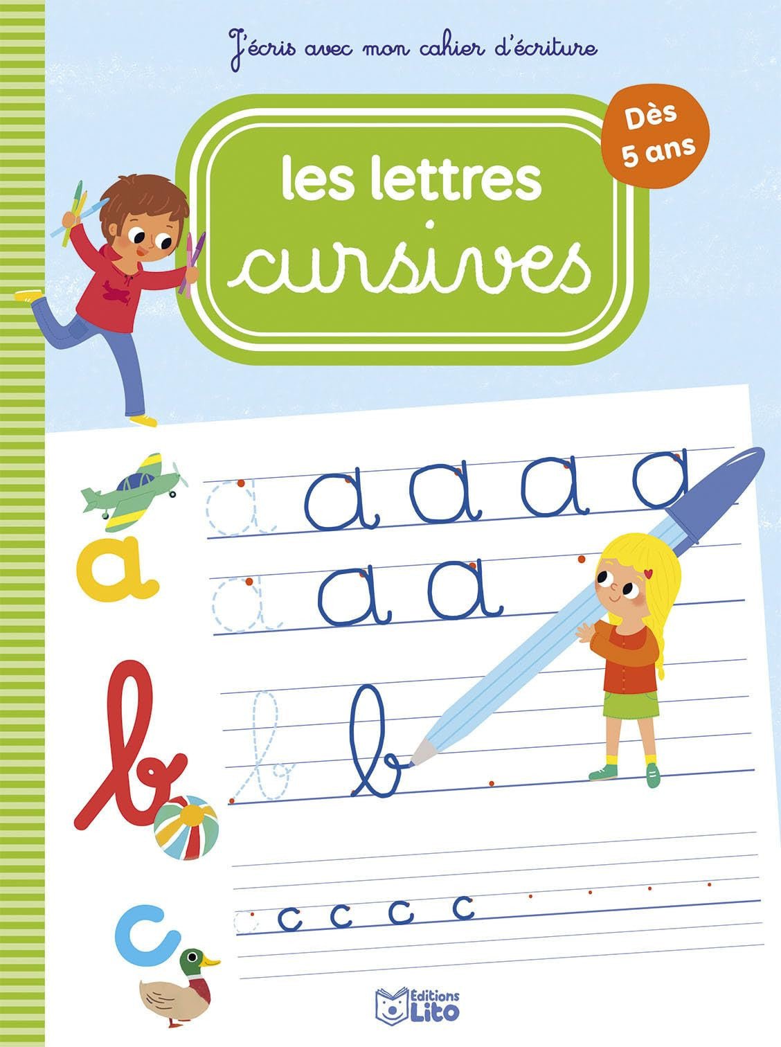 Les lettres cursives - Book - Clotilde French Bookstore