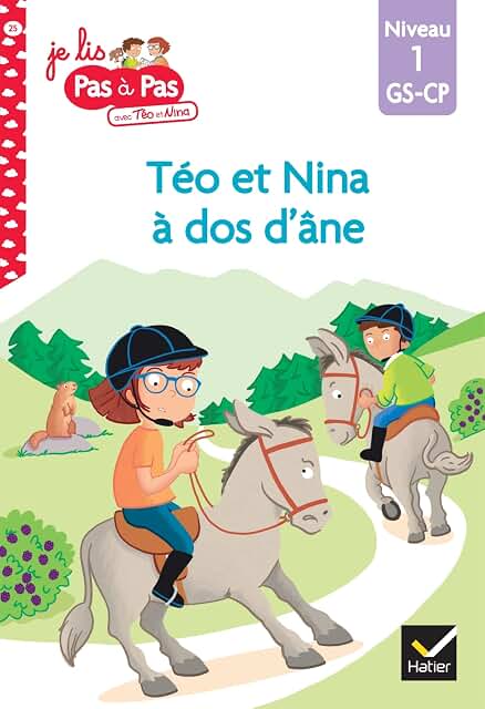 Téo et Nina à dos d’âne