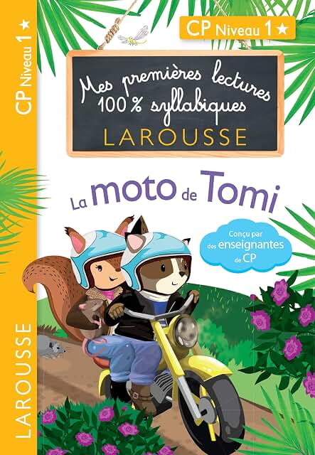 1ères lectures Larousse-La moto de Tomi