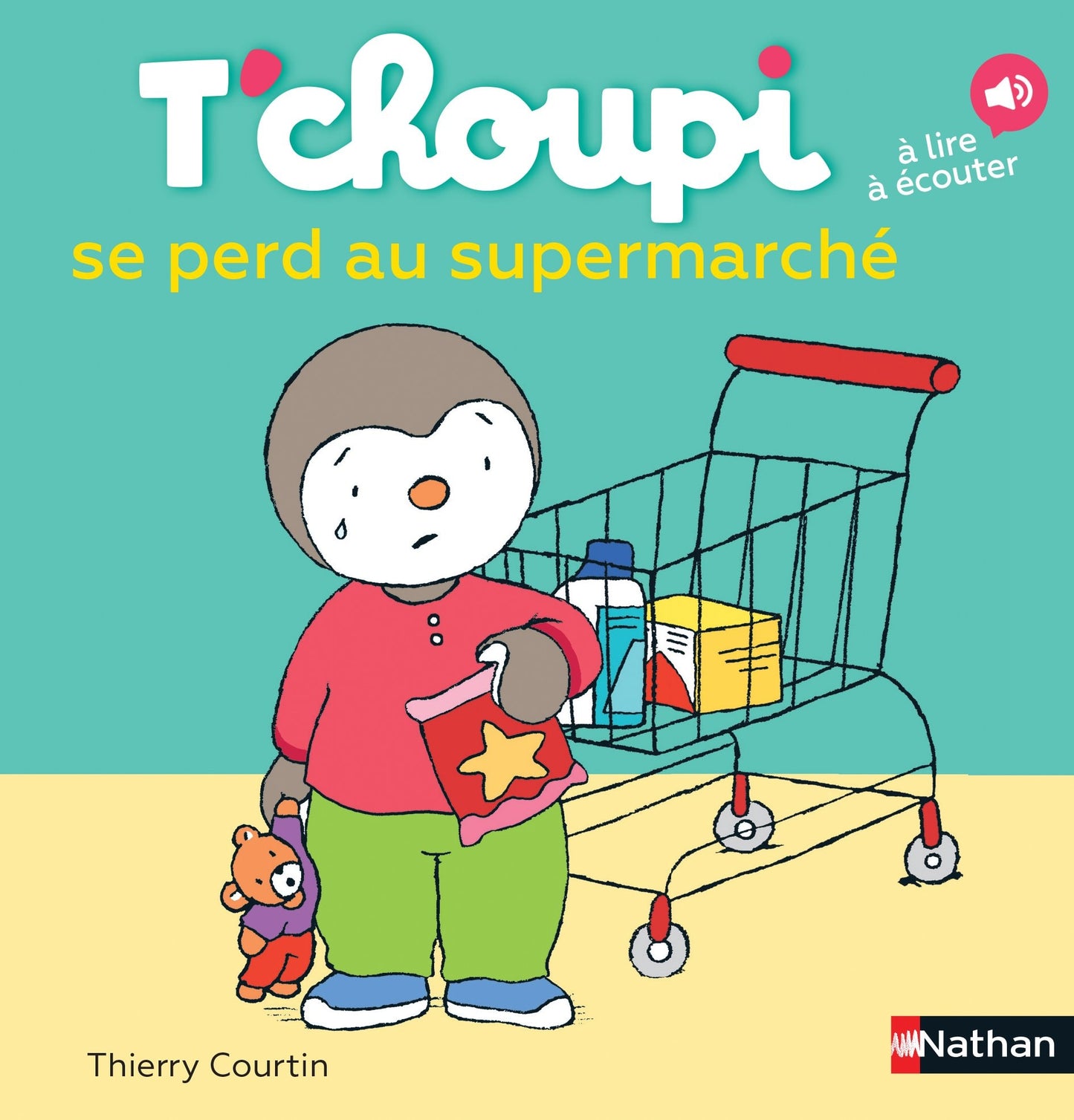 T'choupi se perd au supermarché - Book - Clotilde French Bookstore