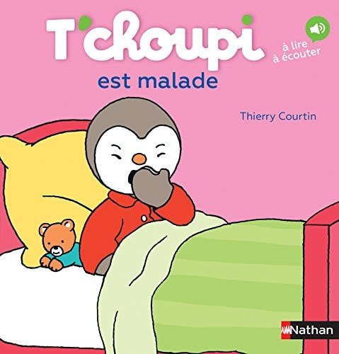 T'choupi est malade - Book - Clotilde French Bookstore