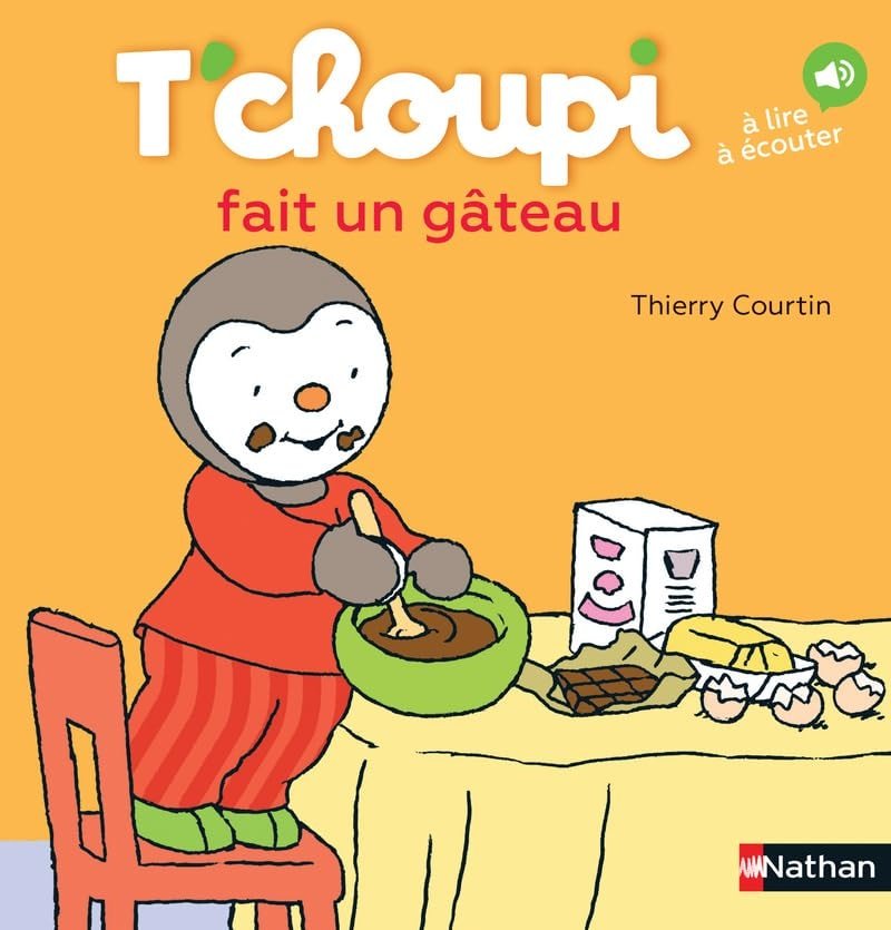 T'choupi fait un gâteau - Book - Clotilde French Bookstore