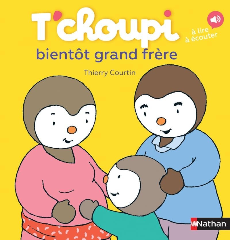 T'choupi bientôt grand frère - Clotilde French Bookstore
