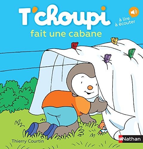 T'choupi fait une cabane - Book - Clotilde French Bookstore