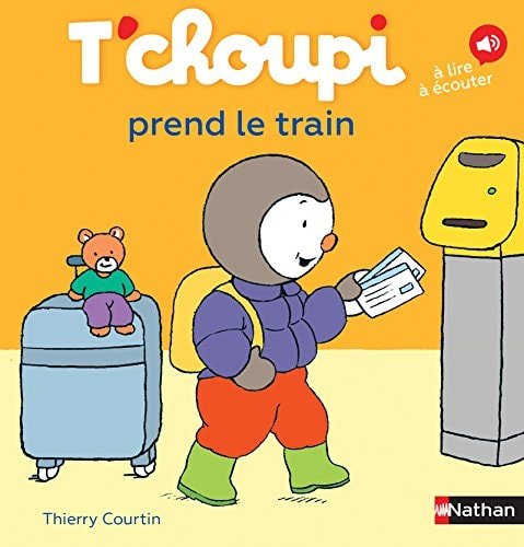 T'choupi prend le train - Book - Clotilde French Bookstore