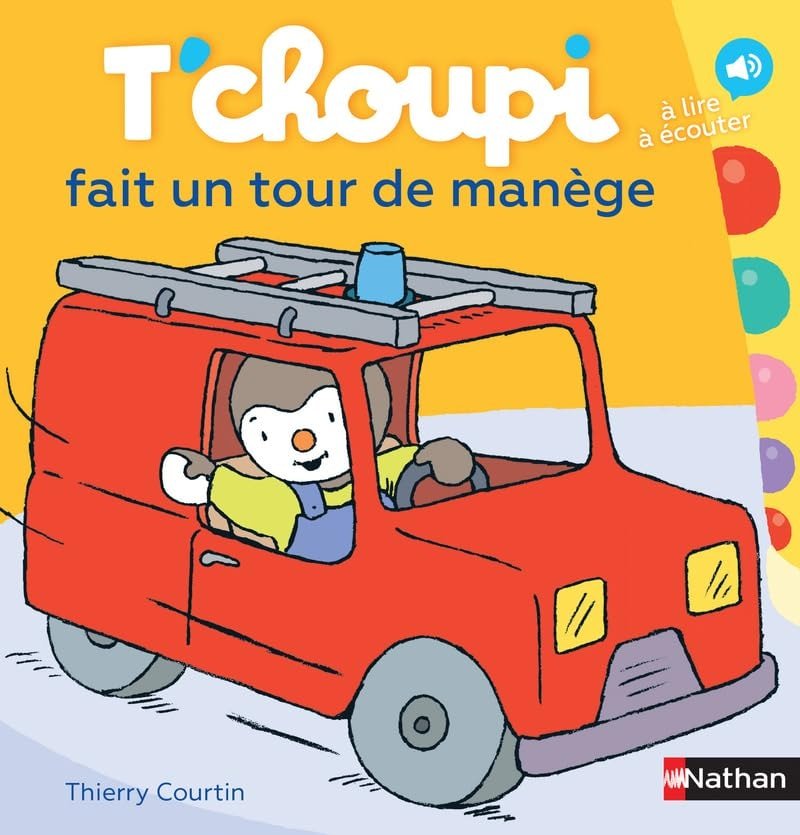 T'choupi fait un tour de manège - Book - Clotilde French Bookstore