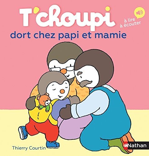 T'choupi dort chez papi et mamie - Book - Clotilde French Bookstore