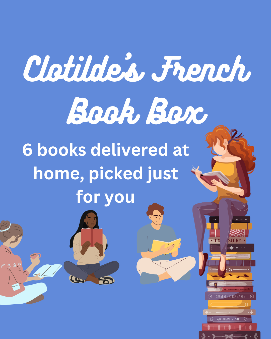 Clotilde's French Book Box - Adults