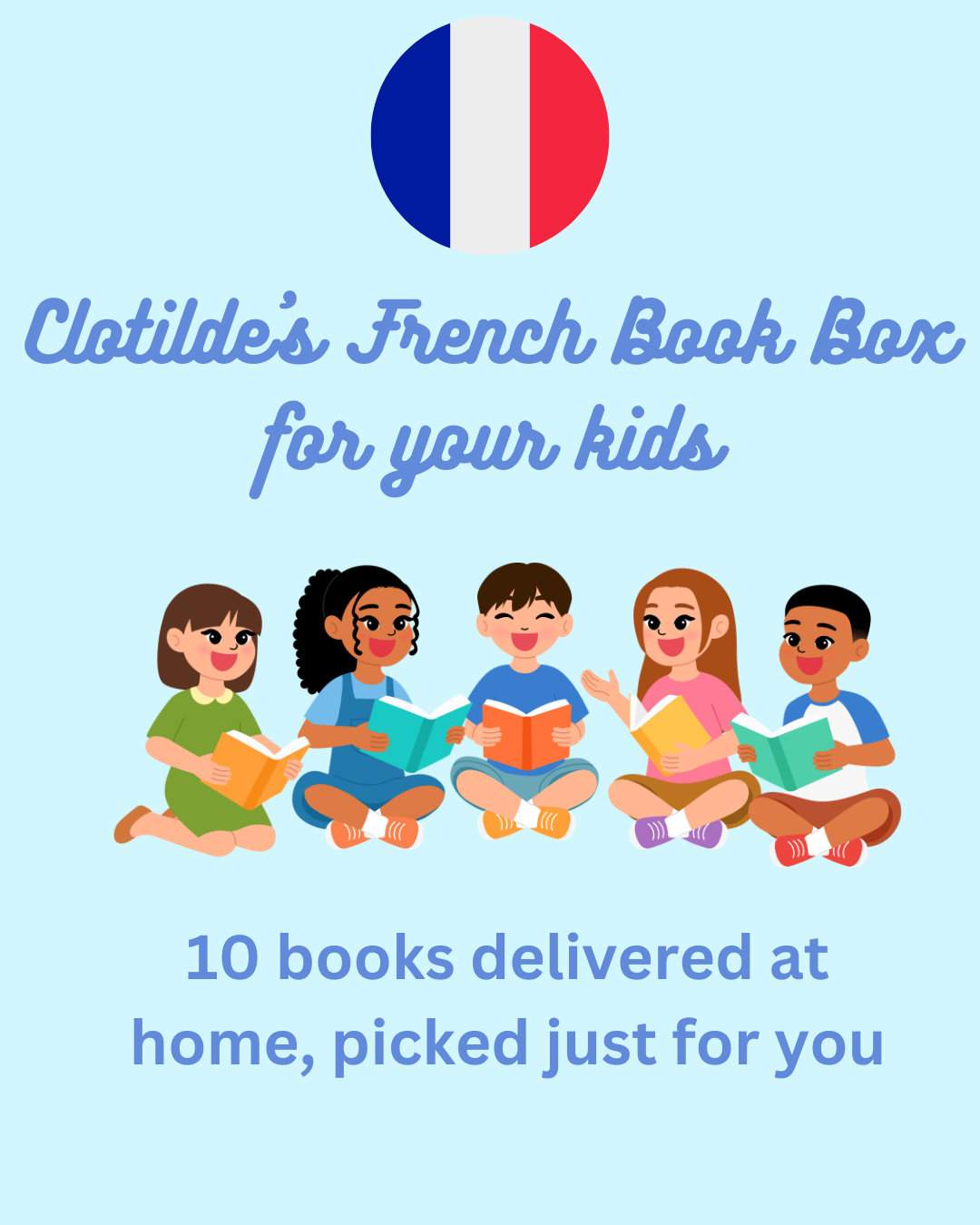 Clotilde's French Book Box - Kids