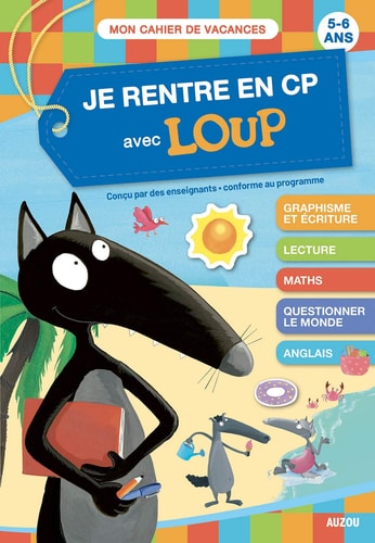 Je rentre en CP avec Loup 5-6 ans, de la GS au CP