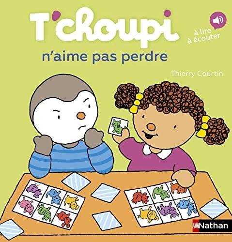 T'choupi n'aime pas perdre - Book - Clotilde French Bookstore