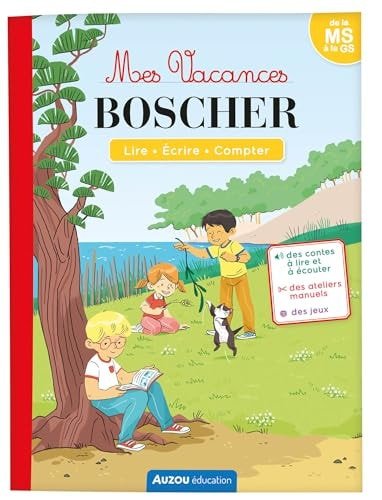Mes vacances Boscher de la MS à la GS - Book - Clotilde French Bookstore