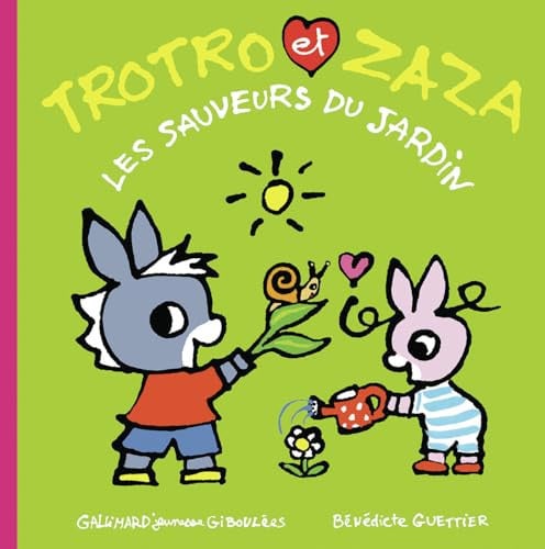 Trotro et Zaza sauveurs du jardin - Book - Clotilde French Bookstore