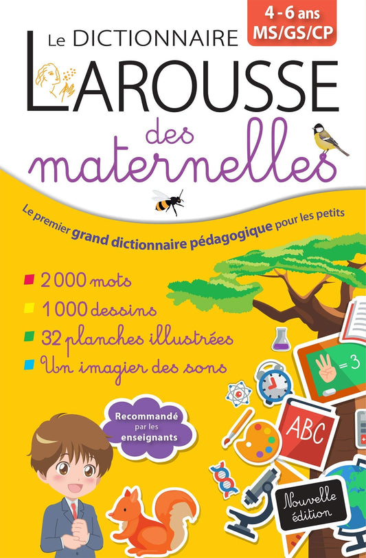 Le dictionnaire Larousse des maternelles MS/GS/CP - Book - Clotilde French Bookstore
