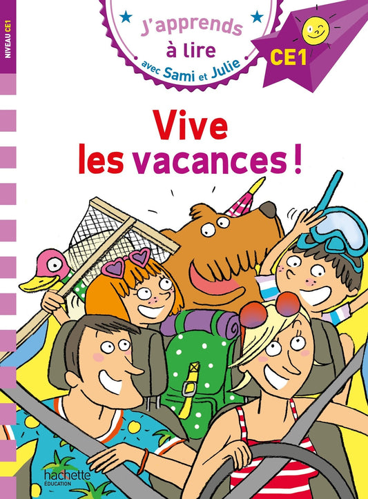 Sami et Julie CE1 - Vive les vacances! - Book - Clotilde French Bookstore
