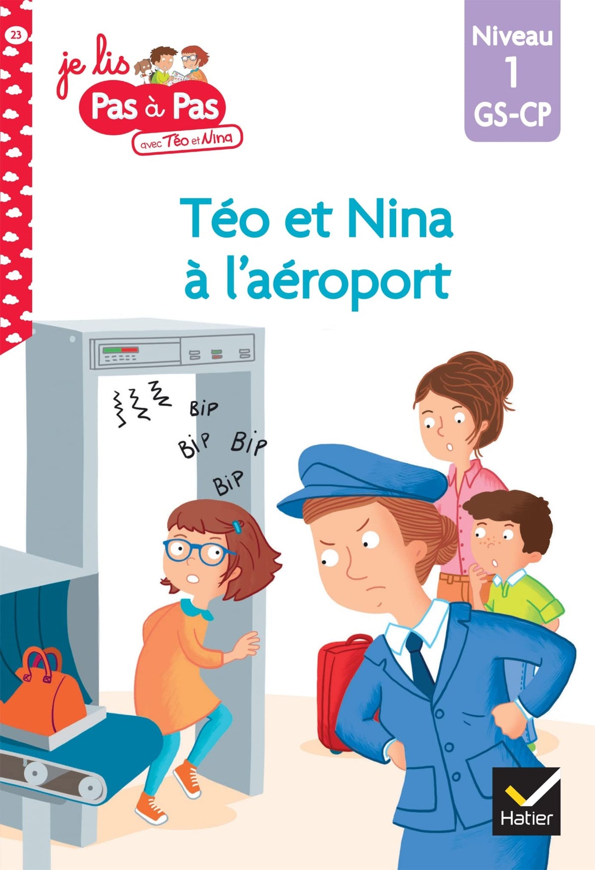Téo et Nina à l'aéroport