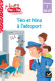 Téo et Nina à l'aéroport