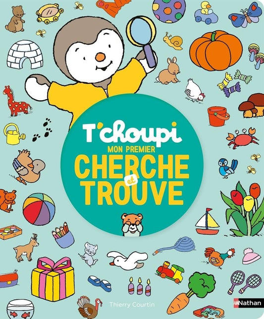 Mon premier cherche et trouve T'choupi - Book - Clotilde French Bookstore
