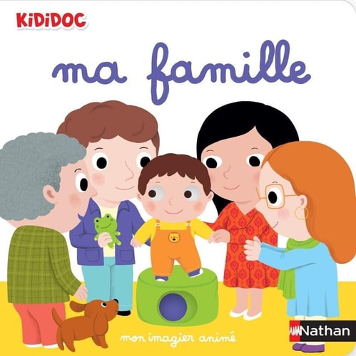 Kididoc mon imagier animé - Ma famille
