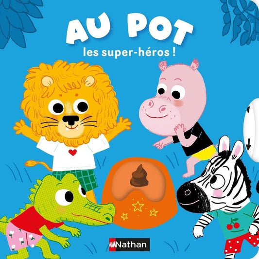 Au dodo - Au pot les super-héros ! - Book - Clotilde French Bookstore