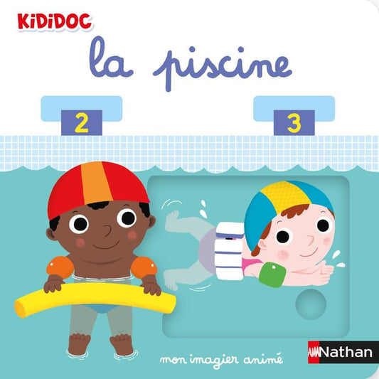 Mon Imagier animé la piscine - Book - Clotilde French Bookstore