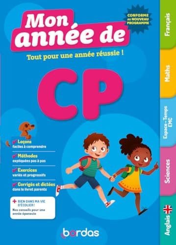 Mon année de CP - Book - Clotilde French Bookstore