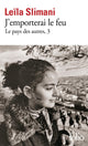 J'emporterai le feu - Book - Clotilde French Bookstore