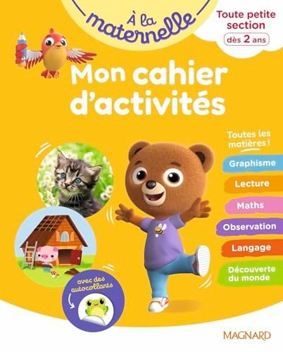 Mon cahier d'activités Toute petite section - Book - Clotilde French Bookstore