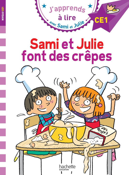 Sami est Julie font des crêpes - CE1
