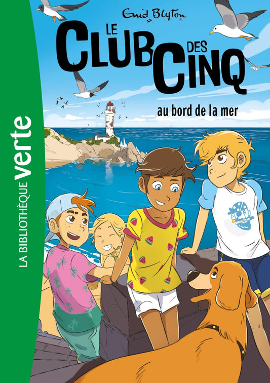 Le Club des Cinq au bord de la mer - Book - Clotilde French Bookstore