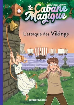La Cabane Magique - L’attaque des Vikings - Book - Clotilde French Bookstore
