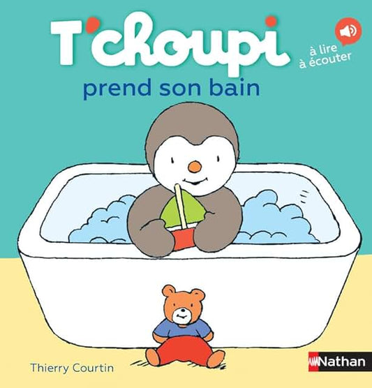 T’Choupi prend son bain