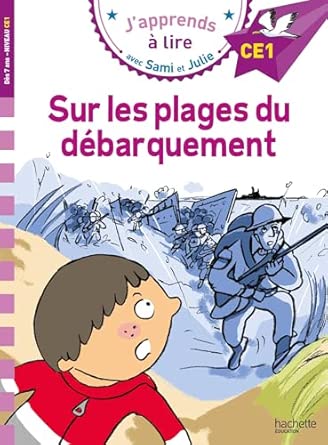Sami et Julie CE1 - Sur les plages du débarquement - Book - Clotilde French Bookstore