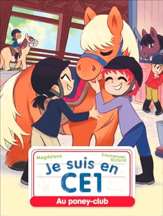 Je suis en CE1 - Au poney club - Book - Clotilde French Bookstore