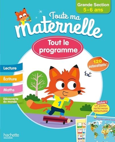 Toute ma Maternelle GS 5 - 6 ans Tout le programme - Book - Clotilde French Bookstore
