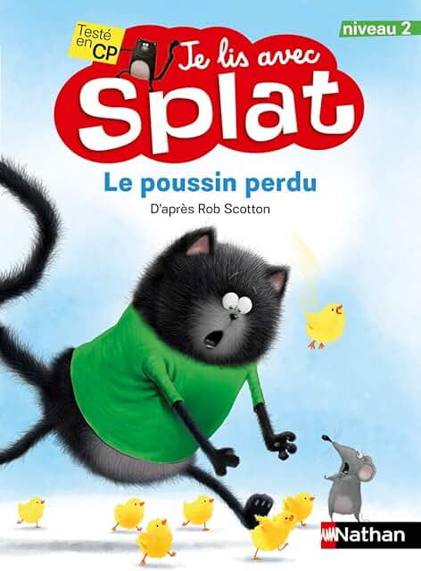 Je lis avec Splat - Le poussin perdu