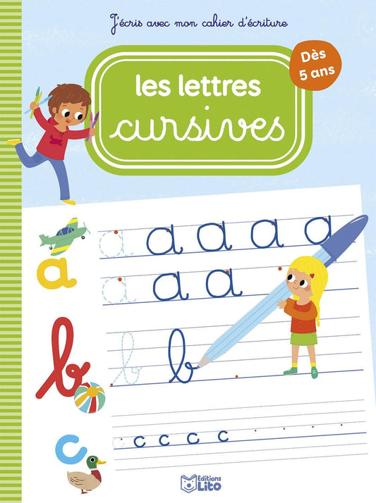 Les lettres cursives - Book - Clotilde French Bookstore