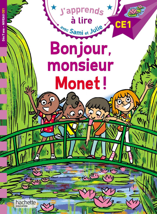 Sami et Julie CE1 - Bonjour monsieur Monet ! - Book - Clotilde French Bookstore
