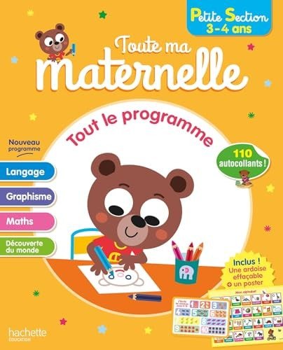 Toute ma maternelle - Tout le programme - Petite Section 3 - 4 ans - Book - Clotilde French Bookstore