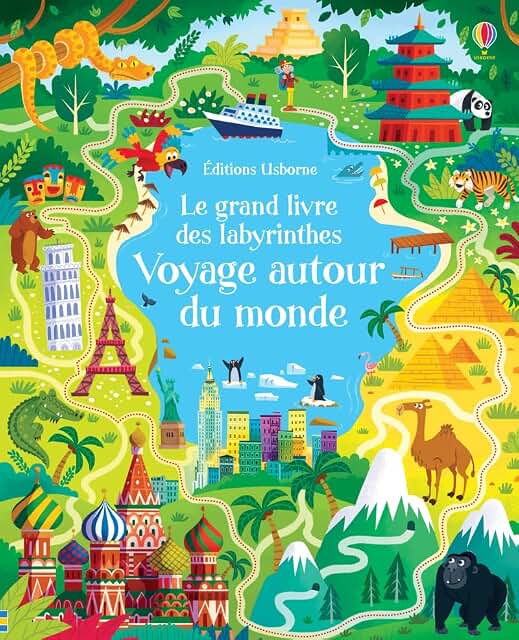 Le grand livre des labyrinthes - Tour du monde